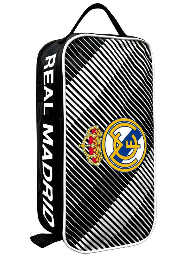 Icon Sports Real Madrid Shoe Bag, Soccer Cleats Storage Bag, Licensed Real Madrid Shoe Carrying Bag - Image 2